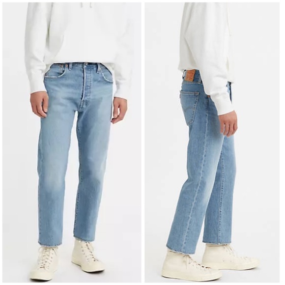 Levi’s 501 ‘93 Straight Cropped Accidents Happen - Picture 3 of 16